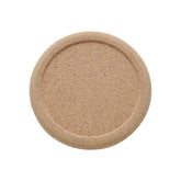 Conjunto 4 Porta Copos de Cortiça 10cm - Ela Decora